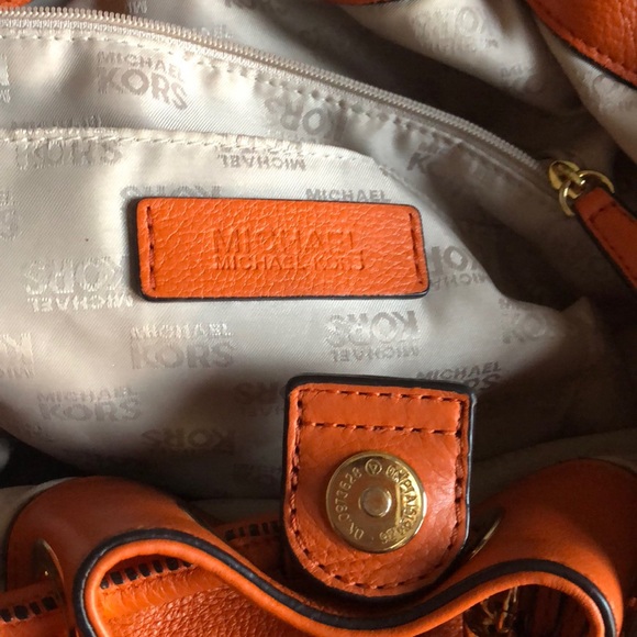 Michael Kors Drawstring Satchel Tote Handbag - Picture 3 of 6